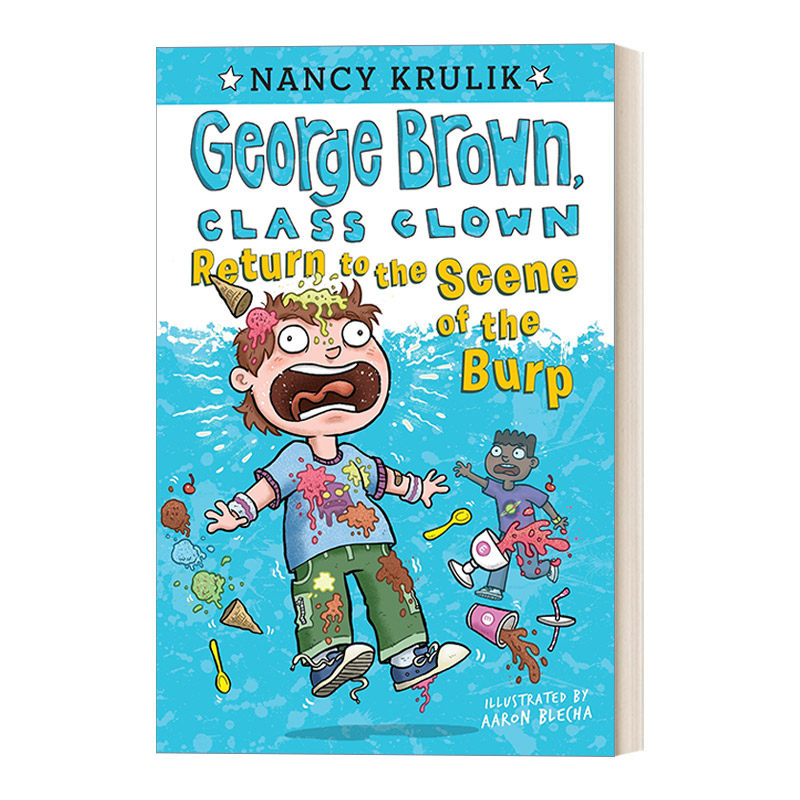 英文原版 return to the scene of the burp #19 乔治布朗系列19 校园
