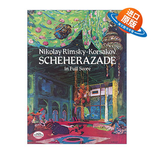 英文原版 Scheherazade 舍赫拉查德 里姆斯基·柯萨科夫交响组曲 天方夜谭 英文版 进口英语原版书籍