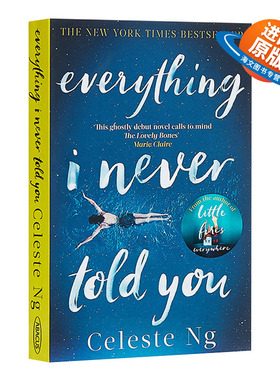 英文原版小说 Everything I Never Told You 无声告白 伍绮诗原版 英文版 进口英语原版书籍
