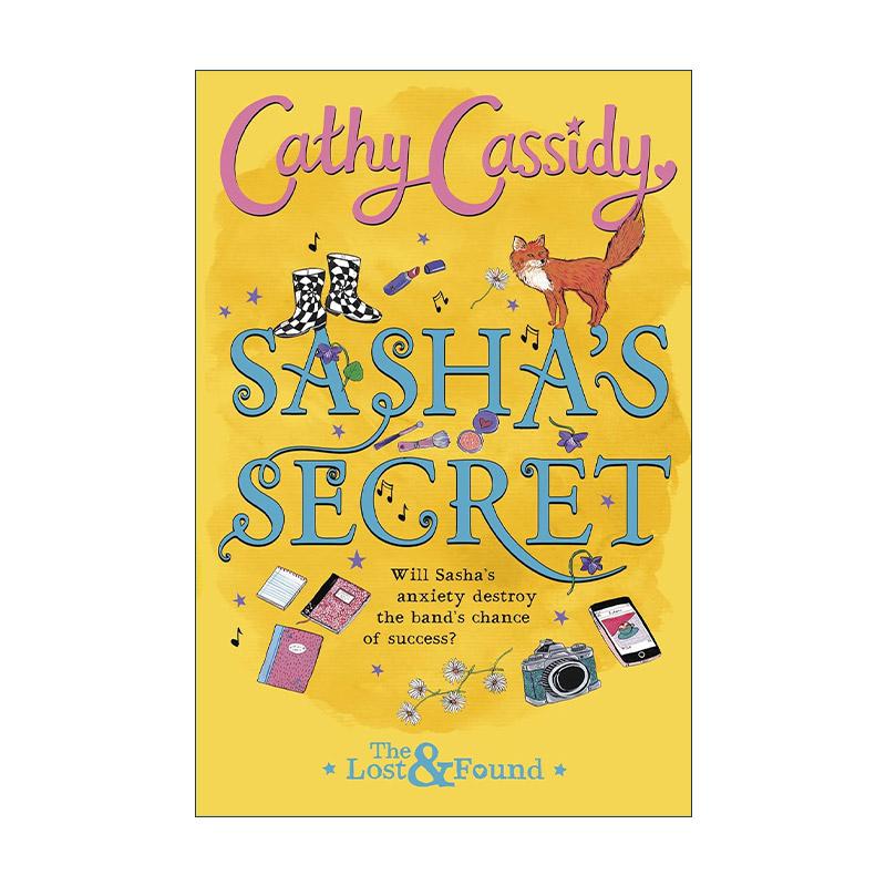英文原版 Sasha's Secret 萨沙的秘密 Cathy Cassidy畅销青少年小说 Lost and Found系列3 英文版 进口英语原版书籍