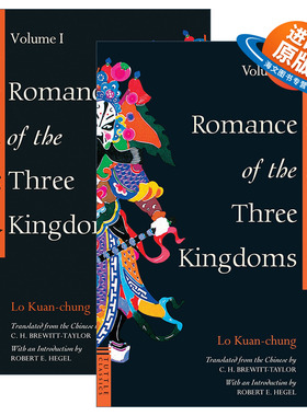 英文原版 Romance of the Three Kingdoms Tuttle Classics 三国演义系列2册 罗贯中 英文版 进口英语原版书籍