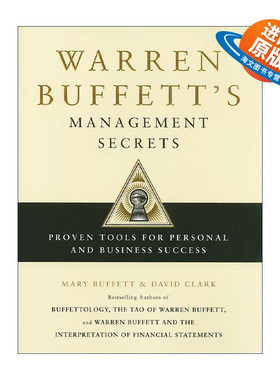 英文原版 Warren Buffett's Management Secrets 巴菲特的管理秘诀 精装  Mary Buffett 英文版 进口英语原版书籍