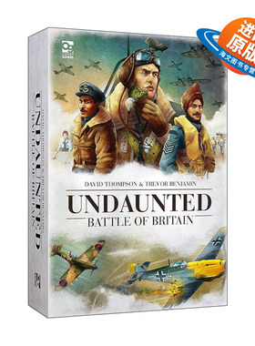 英文原版 Undaunted Battle of Britain 无畏 不列颠战役 双人战争卡牌游戏 英文版 进口英语原版书籍