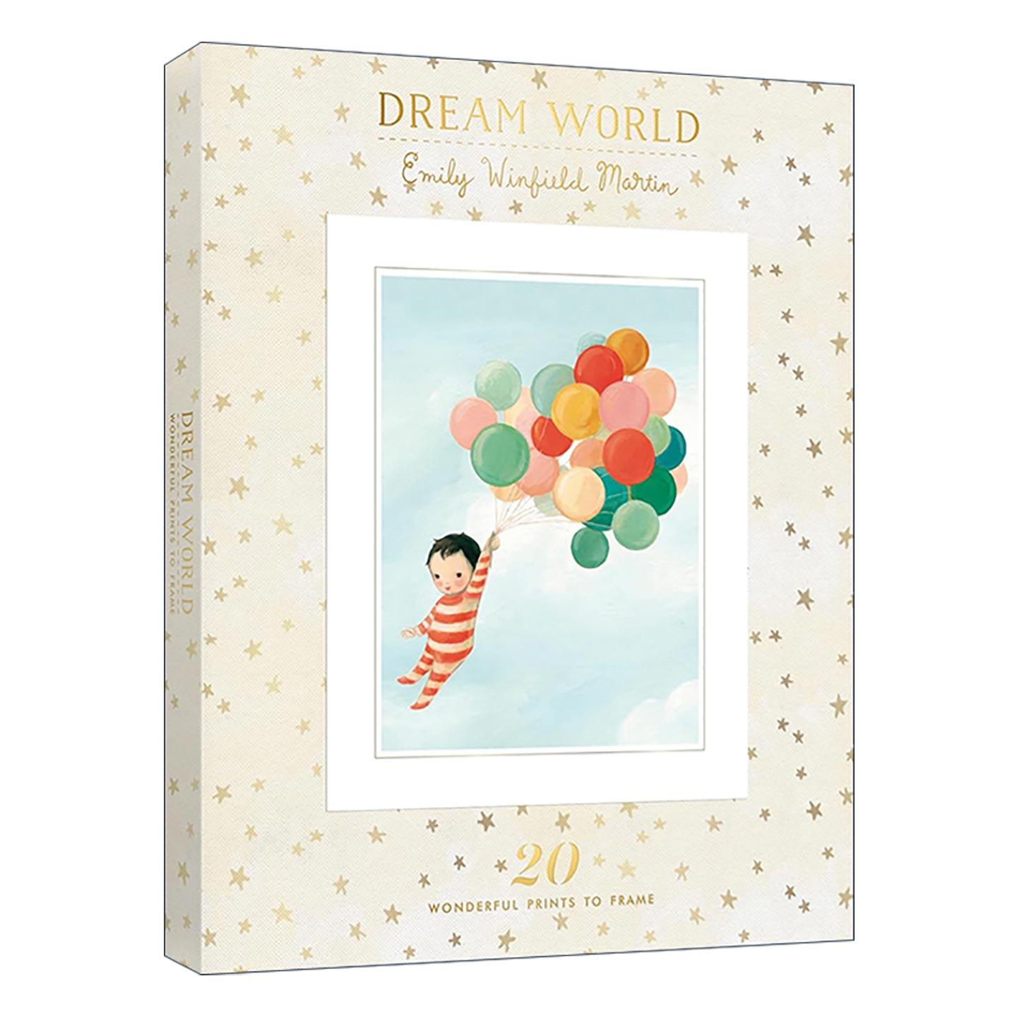 英文原版 Dream World 梦幻世界 艾米丽·马丁畅销童书插画精选集 愿世间一切的美好都属于你 晚安 梦的精灵 可裱框精装收藏版