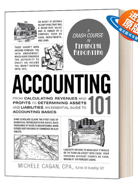 英文原版 精装 Accounting 101 101系列 会计 英文版 进口英语原版书籍