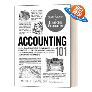 英文原版 精装 Accounting 101 101系列 会计 英文版 进口英语原版书籍
