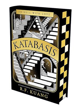 英文原版 Katabasis 地狱考 精装刷边收藏版 匡灵秀R.F.Kuang畅销新作 学术讽刺奇幻小说 英文版 进口英语原版书籍