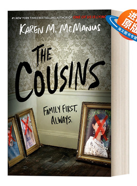 英文原版 The Cousins 表兄妹 青少年惊悚恐怖推理小说 纽约时报畅销书 Karen M. McManus 英文版 进口英语原版书籍
