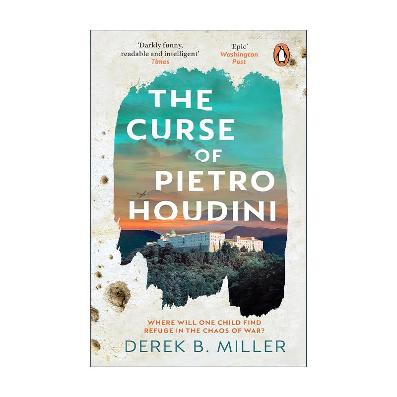 英文原版 The Curse of Pietro Houdini 皮埃特罗·胡迪尼的诅咒 Derek B. Miller畅销战时小说 英文版 进口英语原版书籍