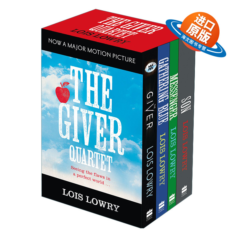 英文原版 The Giver Boxed Set 记忆传授人系列四册套装 洛伊丝·劳里 英文版 进口英语原版书籍