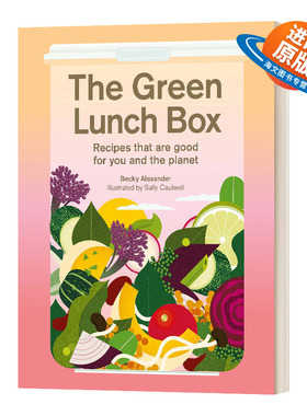 英文原版 The Green Lunch Box 绿色午餐盒 环保食谱 英文版 进口英语原版书籍