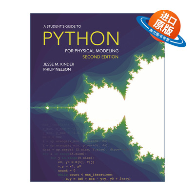 英文原版 A Student's Guide to Python for Physical Modeling Python物理建模初学者指南 第二版 Jesse M. Kinder 进口英语书籍