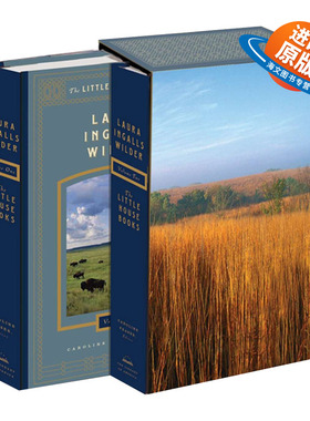 英文原版 Laura Ingalls Wilder The Little House Books The LOA Collection小木屋 两本盒装套装 精装美国文库 英文版进口英语书