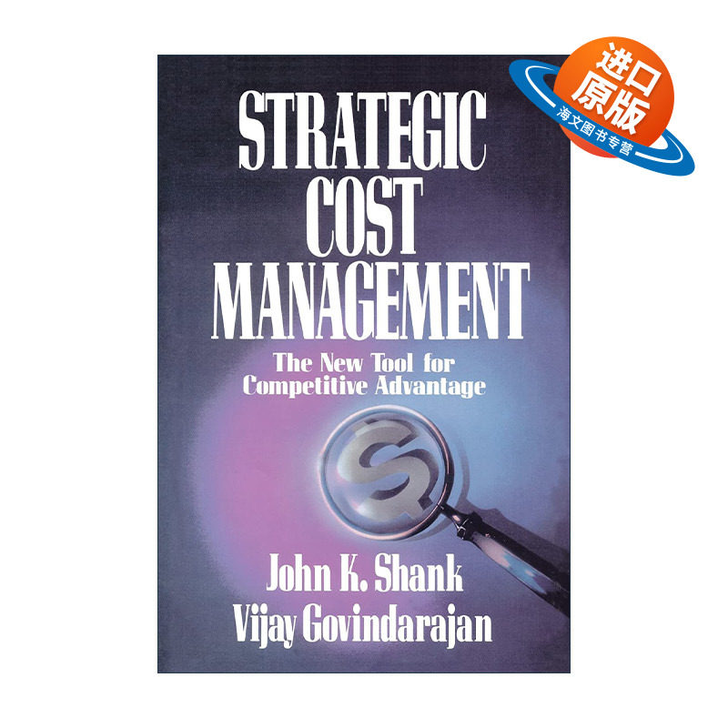 英文原版 Strategic Cost Management 战略成本管理英文版 进口英语原版书籍