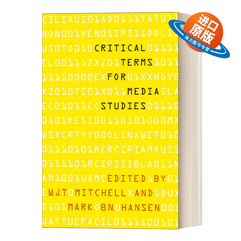 英文原版 Critical Terms for Media Studies 媒介研究批评术语集 W.J.T. Mitch 英文版 进口英语原版书籍