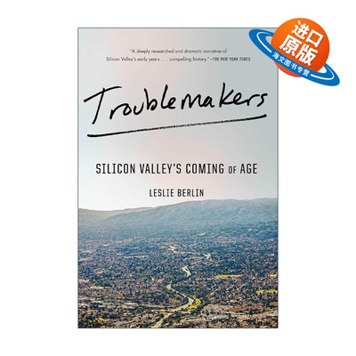 英文原版 Troublemakers 硅谷搅局者 英文版 进口英语原版书籍