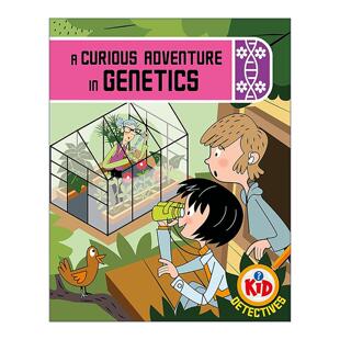 书籍 进口英语原版 遗传学 Kid Detectives 奇妙冒险 Adventure Curious 英文版 英文原版 儿童侦探冒险故事 Genetics