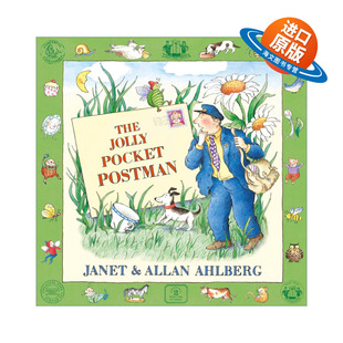 英文版 书籍 Pocket 袖 珍邮递员 快乐 Jolly Postman 进口英语原版 英文原版 艾伦·阿尔伯格儿童绘本精装 The