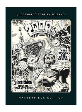 英文原版 Judge Dredd 特警判官 限量版漫画 英文版 进口英语原版书籍