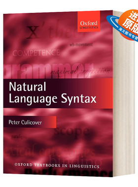 英文原版 Natural Language Syntax 自然语言句法 英文版 进口英语原版书籍