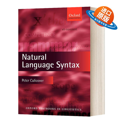 英文原版 Natural Language Syntax 自然语言句法 英文版 进口英语原版书籍