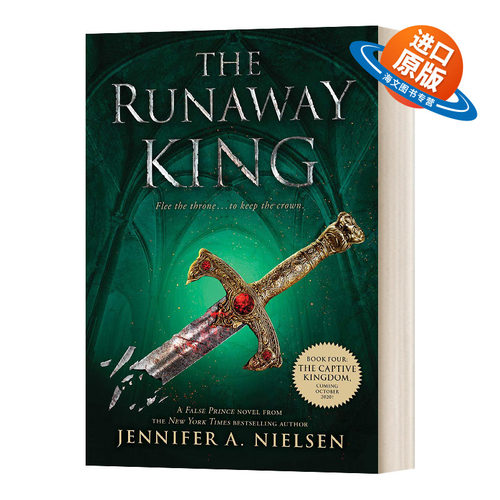 英文原版 Ascendance Trilogy #02 Runaway King 权力三部曲2 逃跑的国王 英文版 进口英语原版书籍儿童外文书