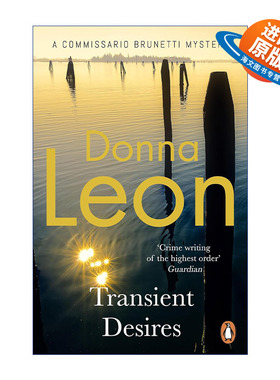 英文原版 Transient Desires 短暂欲望 基多·布鲁内蒂探案系列 唐娜·莱昂 英文版 进口英语原版书籍