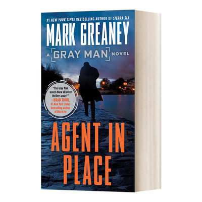 英文原版小说 Agent in Place Gray Man Book 7 灰影人系列7 潜伏间谍 Mark Greaney 英文版 进口英语原版书籍