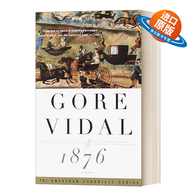 英文原版小说 1876 A Novel Vintage International 1876 戈尔·维达尔Gore Vidal 英文版 进口英语原版书籍