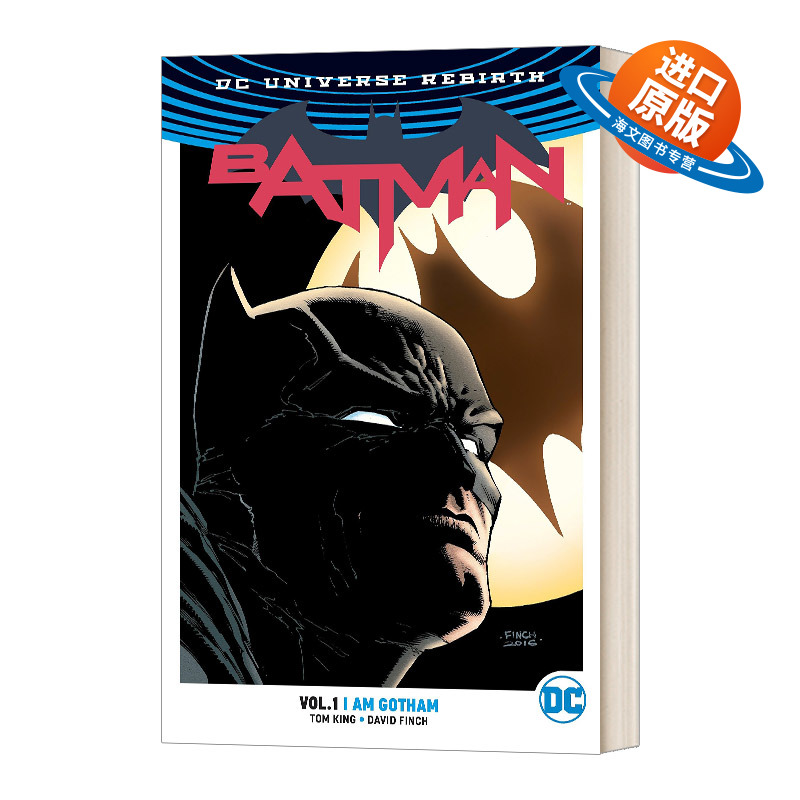 英文原版 Batman Vol. 1 I Am Gotham Rebirth DC漫画 蝙蝠侠1 我是哥谭 重生系列 英文版 进口英语原版书籍
