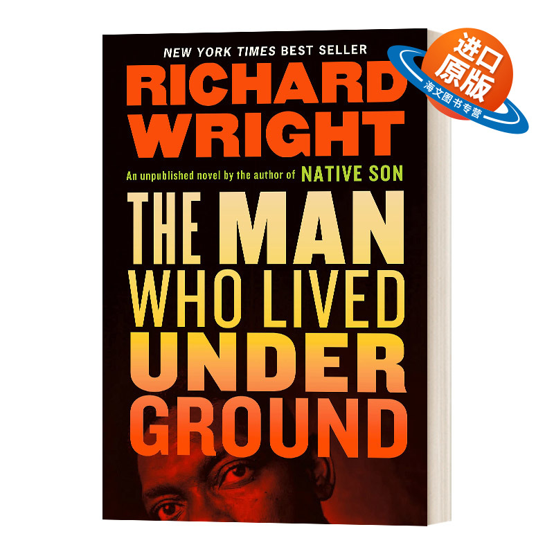 英文原版 精装 The Man Who Lived Underground 住在地下的人 美国图书馆 精装 英文版 进口英语原版书籍外文小说