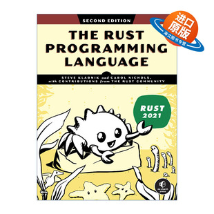 英文原版 The Rust Programming Language Rust权威指南 第二版 计算机编程语言 Steve Klabnik 英文版 进口英语原版书籍