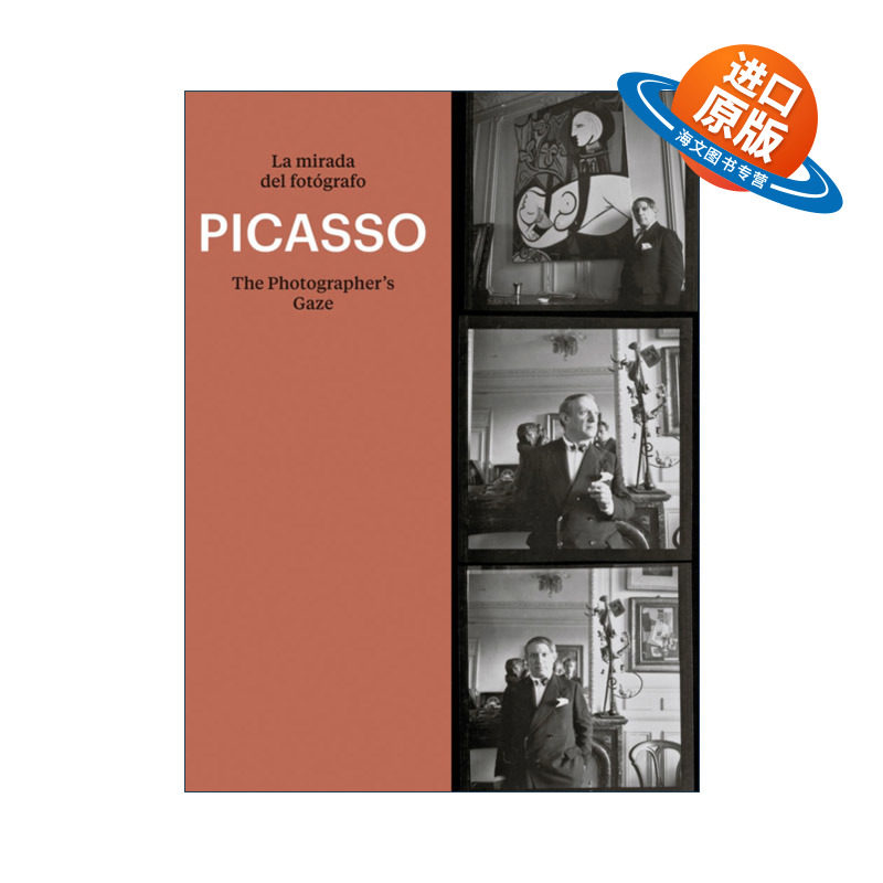 原版 Picasso The Photographer's Gaze 巴勃罗·毕加索 摄影师的目光 摄影艺术图册 Cristina Vila 进口原版书籍