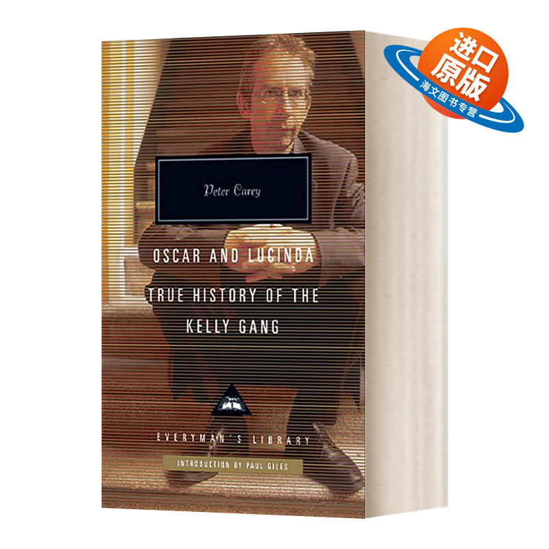 英文原版小说 Oscar and Lucinda 奥斯卡与露辛达 彼得·凯里 Everyman精装版 英文版 进口英语原版书籍