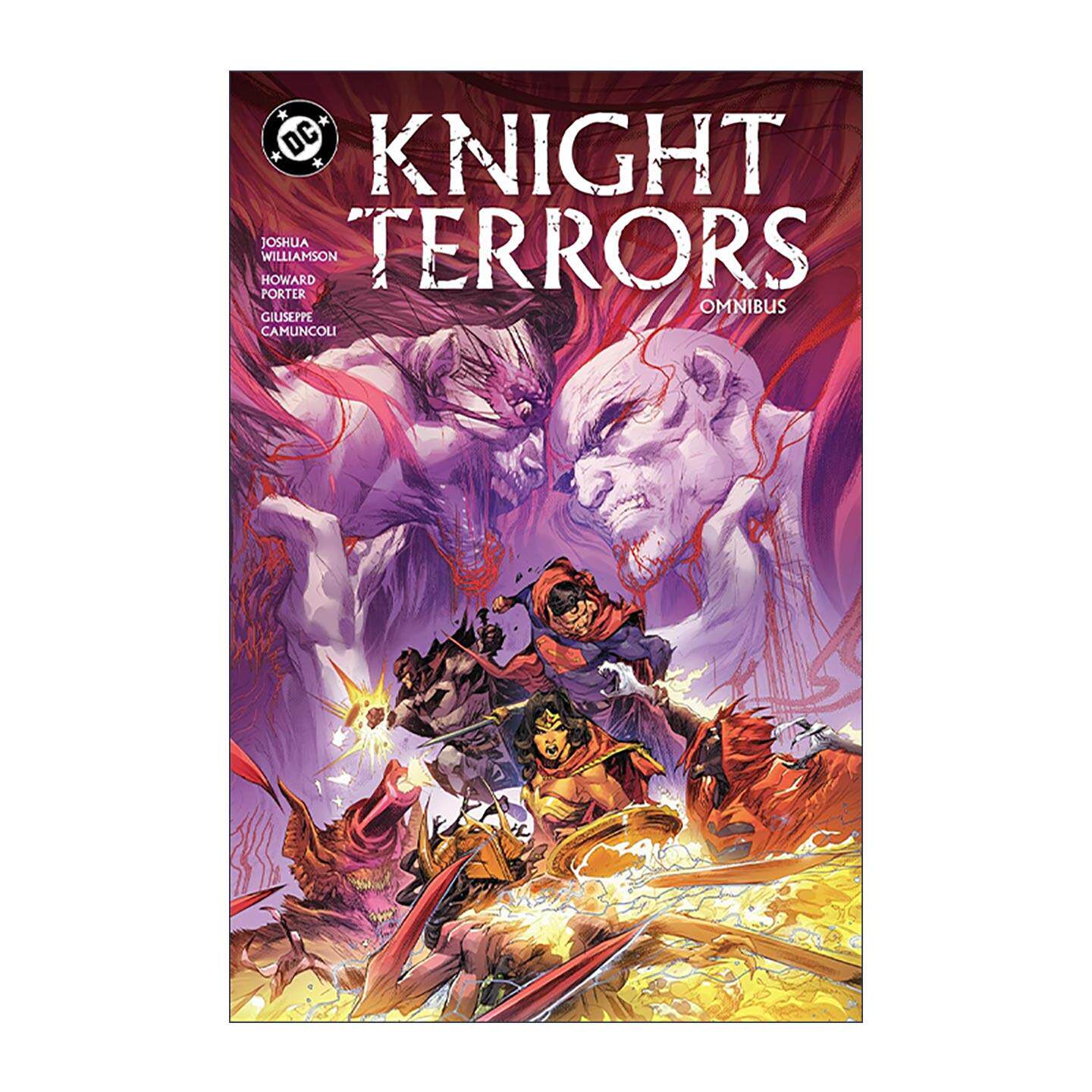 英文原版 Knight Terrors Omnibus 骑士惊魂 精选集 精装经典收藏版 DC漫画 Joshua Williamson 英文版 进口英语原版书籍