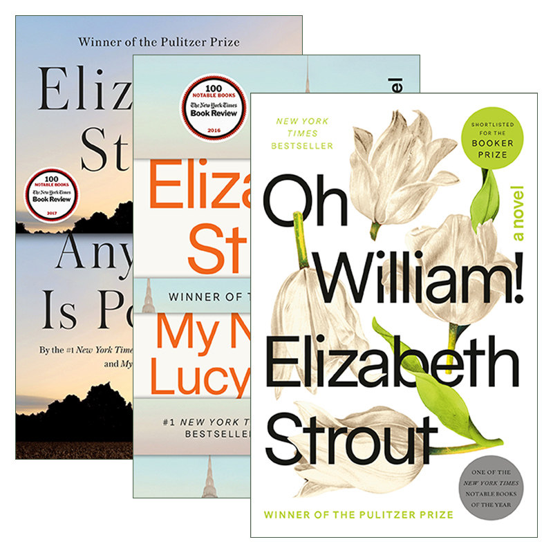 英文原版 Amgash系列3册 普利策奖获得者Elizabeth Strout 我的名字是露西 巴顿 一切皆有可能 噢 威廉 微不足道的生活 英文版