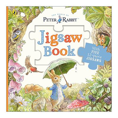 英文原版 Peter Rabbit Jigsaw Book 彼得兔的故事 趣味拼图书 英文版 进口英语原版书籍