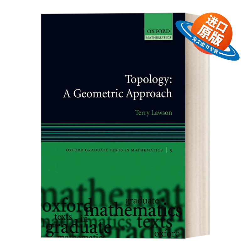 英文原版 Topology A Geometric Approach 拓扑学 几何方法 牛津研究生数学教材 英文版 进口英语原版书籍
