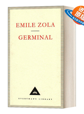 英文原版小说 Germinal 萌芽 埃米尔·左拉 Everyman精装版 英文版 进口英语原版书籍