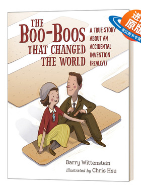 英文原版 The Boo-Boos That Changed the World 创口贴 关于发明的小故事 急救知识绘本 精装 英文版 进口英语原版书籍儿童外文书