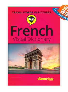 原版 French Visual Dictionary for Dummies 法语图解辞典 进口原版书籍