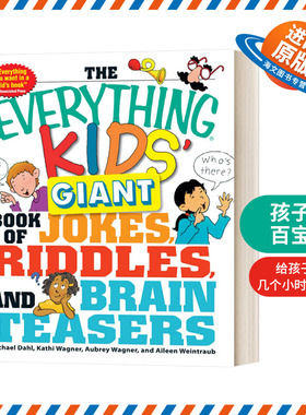 英文原版 The Everything Kids' Giant Book of Jokes Riddles and Brain Teasers 孩子的百宝箱 笑话谜语脑筋急转弯 进口英语书籍