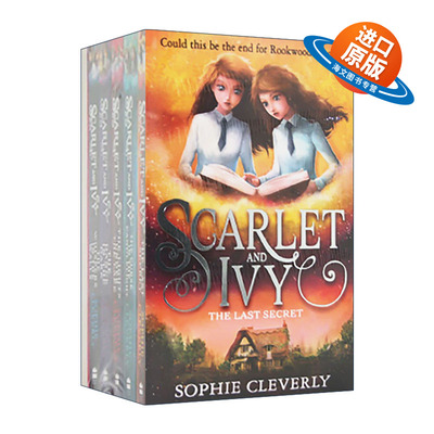 英文原版 Scarlet & Ivy 6-Copy Shrinkwrap Set 斯嘉丽和艾薇推理系列 6册套装 少儿推理悬疑小说 英文版 进口英语原版书籍