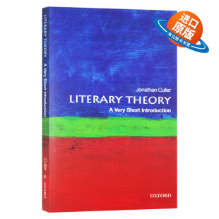 乔纳森卡勒 文学理论 Jonathan 牛津通识读本 OUP 进口原版 Literary 英文版 英文原版 英语书籍 Theory Oxford Culler
