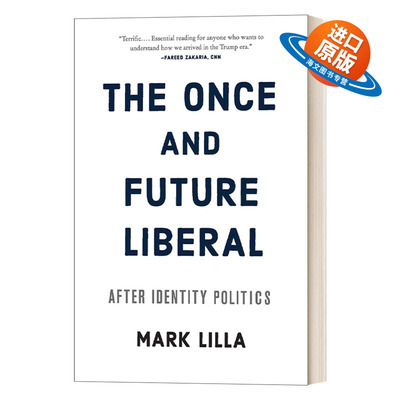 英文原版 The Once and Future Liberal 分裂的美国 马克·里拉 英文版 进口英语原版书籍