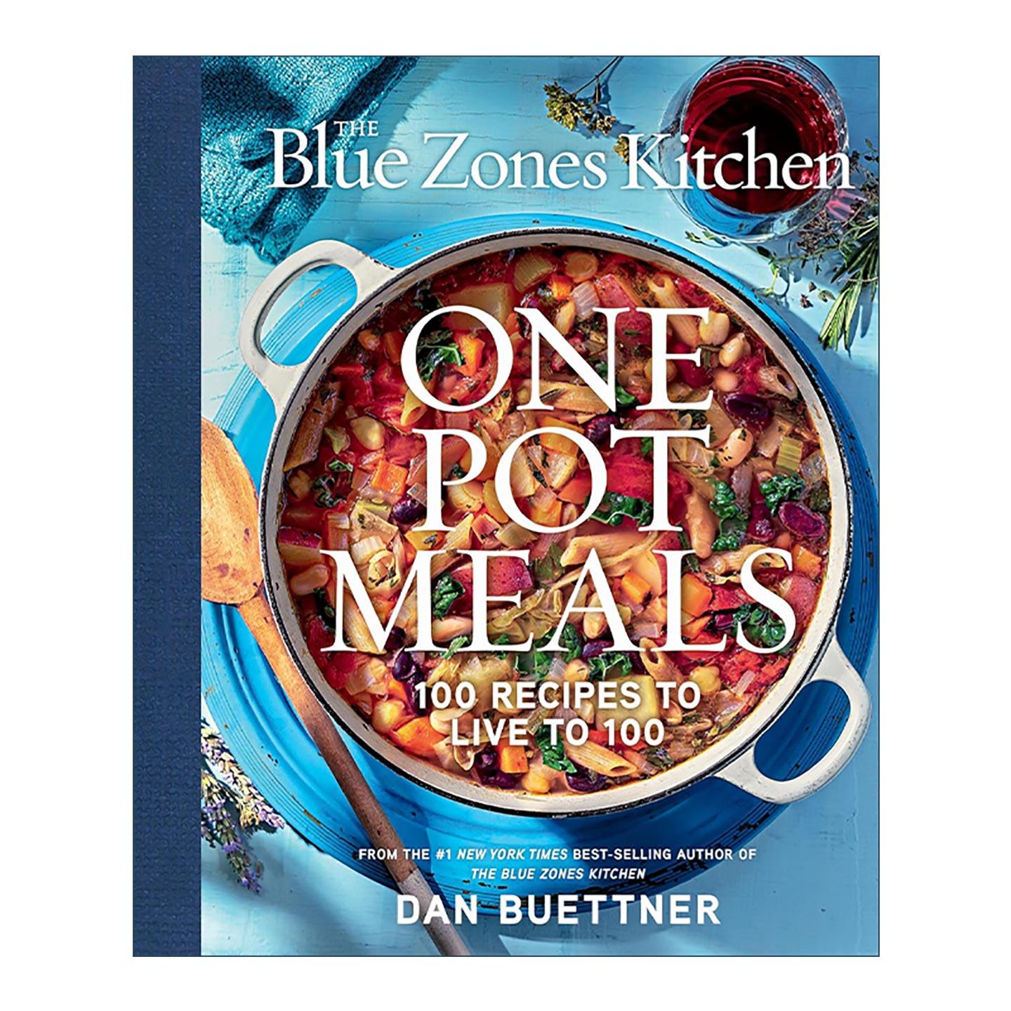 英文原版 The Blue Zones Kitchen One Pot Meals 蓝色地带厨房 一锅料理 100道长寿健康食谱 Dan Buettner 精装 进口英语原版书籍