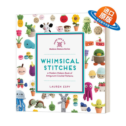 英文原版 Whimsical Stitches 异想天开的针法 精装 英文版 进口英语原版书籍