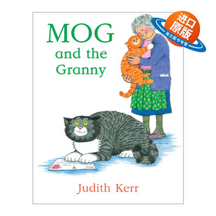 英文原版 Mog And The Granny 小猫莫格和奶奶 朱迪丝·克尔经典绘本 彩色插画 英文版 进口英语原版书籍
