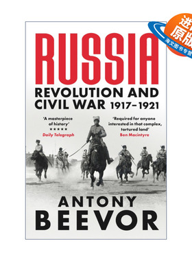 英文原版 Russia Revolution and Civil War 1917-1921 俄国内战 Antony Beevor 安东尼·比弗 英文版 进口英语原版书籍