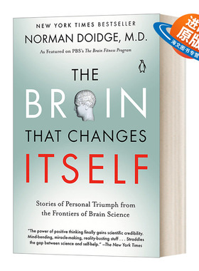 英文原版 The Brain That Changes Itself 重塑大脑 重塑人生 Norman Doidge诺曼·道伊奇 英文版 进口英语原版书籍